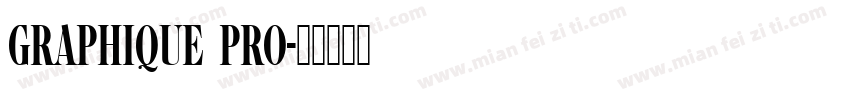 Graphique Pro字体转换